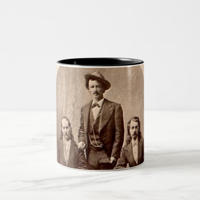 Tasse 2 Couleurs Wild Bill Hickok - Texas Jack - Buffalo Bill (Centre)