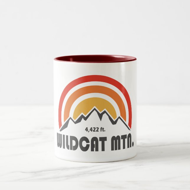Tasse 2 Couleurs Wildcat Mountain New Hampshire (Centre)