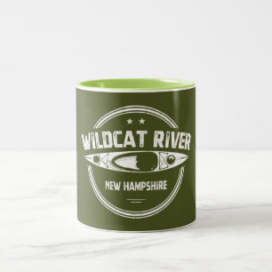 Tasse 2 Couleurs Wildcat River New Hampshire Kayak
