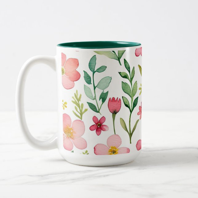 Tasse 2 Couleurs Wildflower Meadow (Gauche)