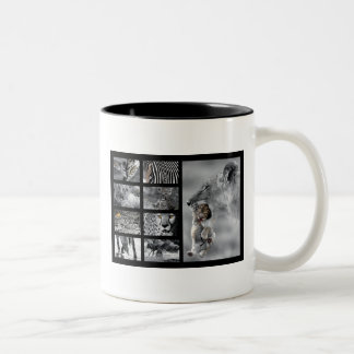 Tasse 2 Couleurs Wildlife Animals