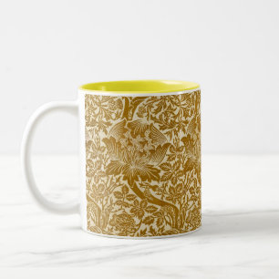 Tasse 2 Couleurs William Morris Rose & Chardon Floral Doré