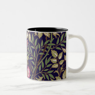 Tasse 2 Couleurs William Morris Sweet Briar Art Nouveau Floral