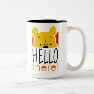 Tasse 2 Couleurs Winnie l'Ourson  Bonjour !