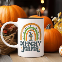 Witchy Mama Mère Rainbow Super Halloween