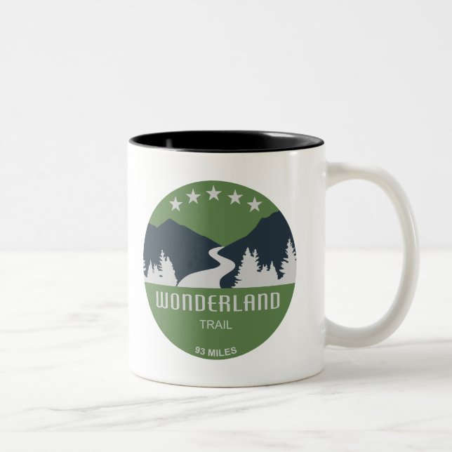 Tasse 2 Couleurs Wonderland Trail (Droit)