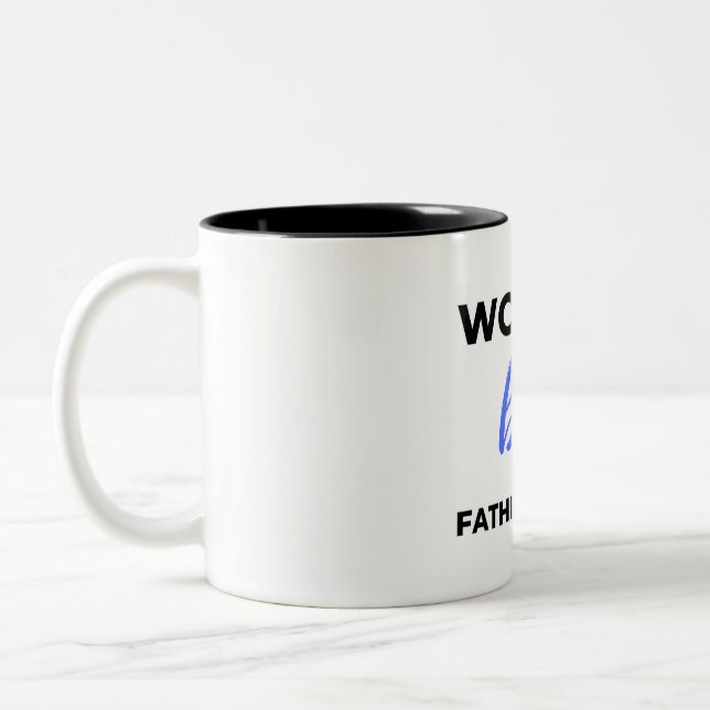 Tasse 2 Couleurs World's Best Father (Gauche)