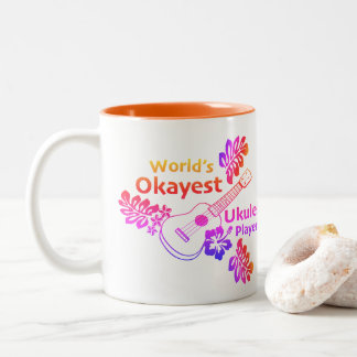 Tasse 2 Couleurs World's Okayest - Rainbow