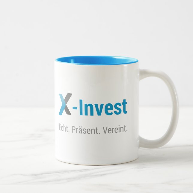 Tasse 2 Couleurs X-Invest (Droit)
