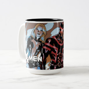 Tasse 2 Couleurs X-Men   Emma Frost, Cyclops, Magneto & Magik