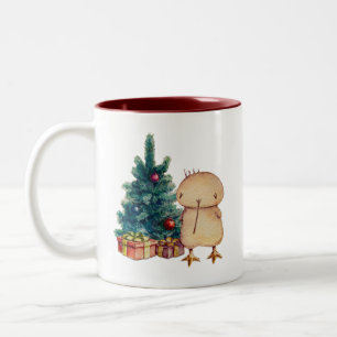 Tasse 2 Couleurs Xmas Kwii le joli kiwi