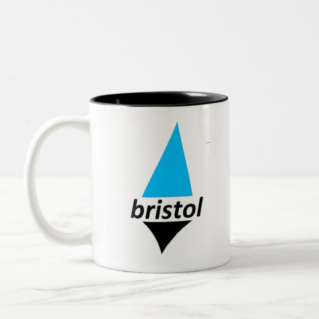 Tasse 2 Couleurs Yachts de Bristol (Gauche)