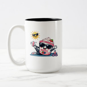Tasse 2 Couleurs Yaourt Pilates 