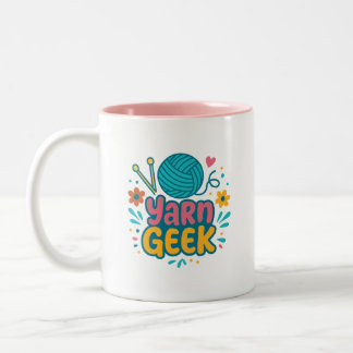 Tasse 2 Couleurs Yarn Geek 