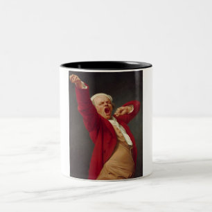 Tasse 2 Couleurs Yawning Man (Self-Portrait) (par Joseph Ducreux)