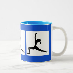 Tasse 2 Couleurs Yoga du matin