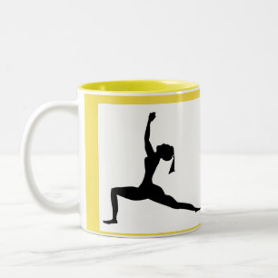 Tasse 2 Couleurs Yoga élégant