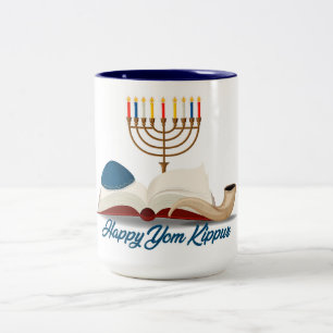 Tasse 2 Couleurs Yom Kippour