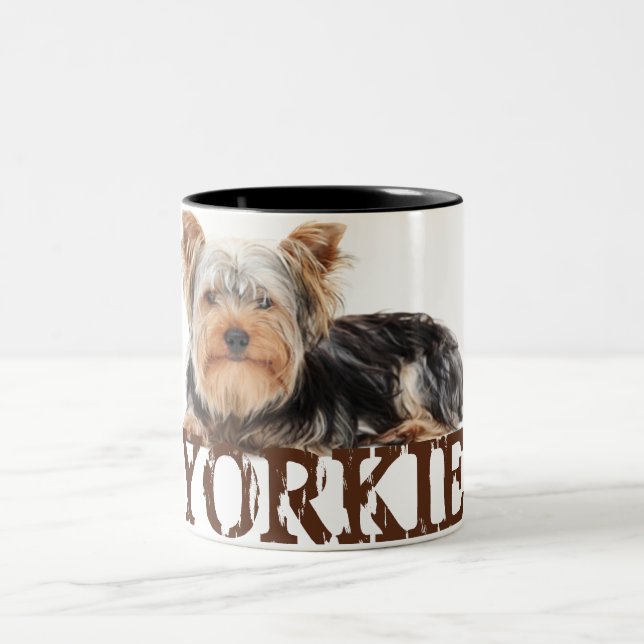 Tasse 2 Couleurs Yorkie (Centre)