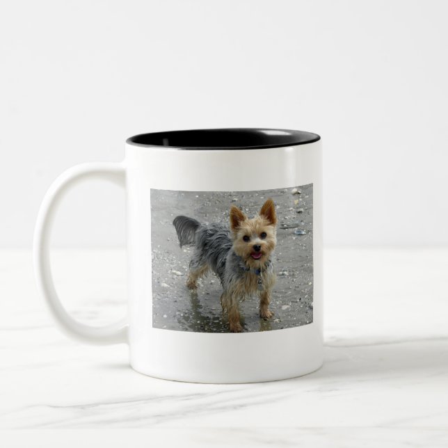 Tasse 2 Couleurs Yorkie (Gauche)