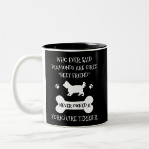 Tasse 2 Couleurs Yorkshire Terrier meilleur ami