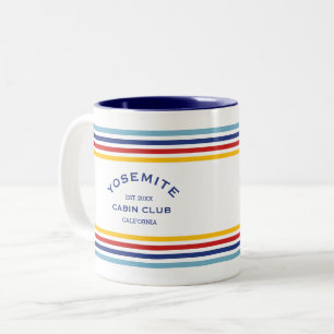 Tasse 2 Couleurs Yosemite Cabine Club Custom Crest Park Stripe
