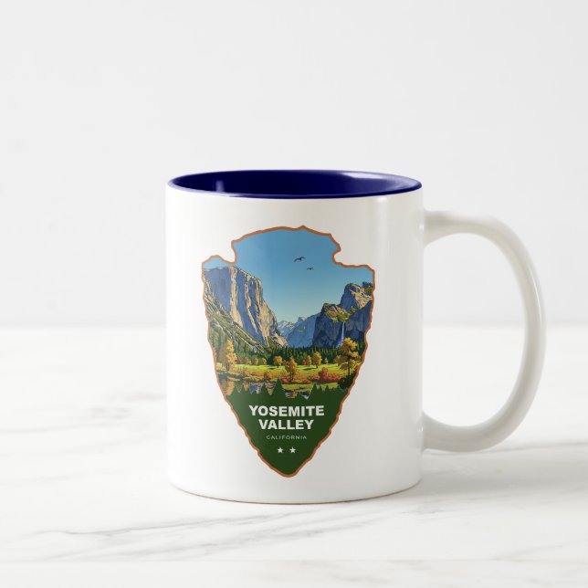 Tasse 2 Couleurs Yosemite Valley Yosemite National Park Arrowhead (Droit)