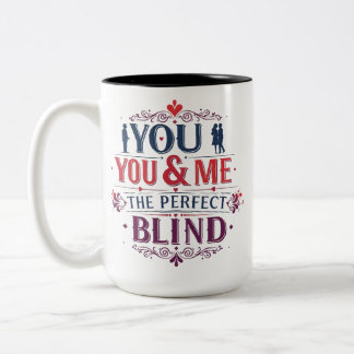 Tasse 2 Couleurs You & Me - Le Mélange Parfait | Romantique
