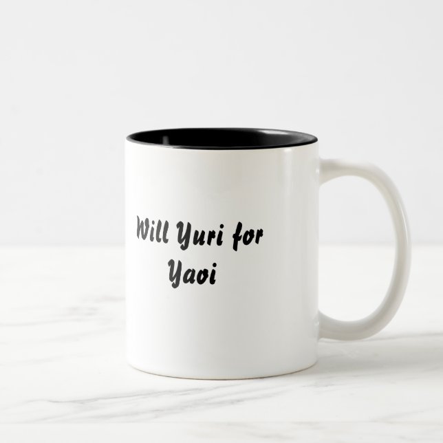 Tasse 2 Couleurs Yuri pour Yaoi (Droit)