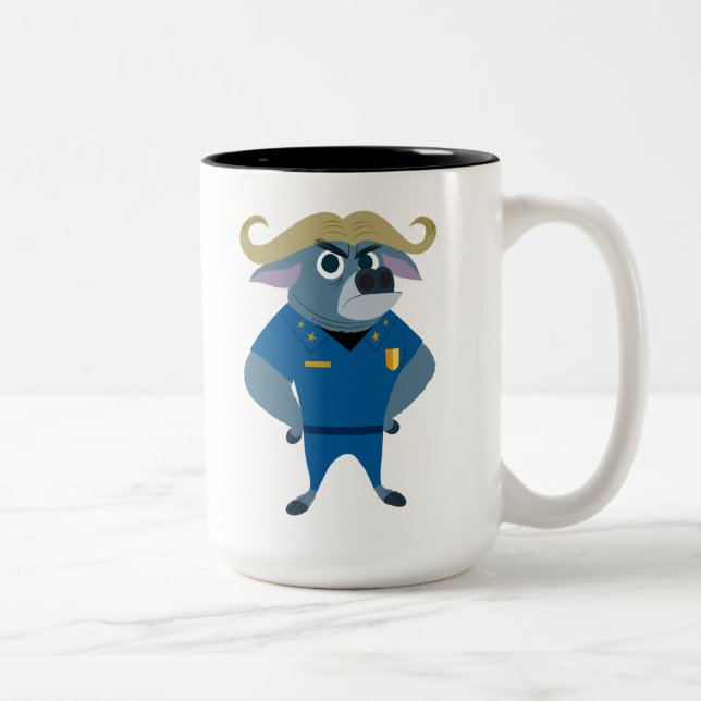 Tasse 2 Couleurs Zootopia | Chef Bogo (Droit)
