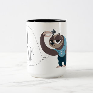Tasse 2 Couleurs Zootopia   Flash - Chill Duuuude