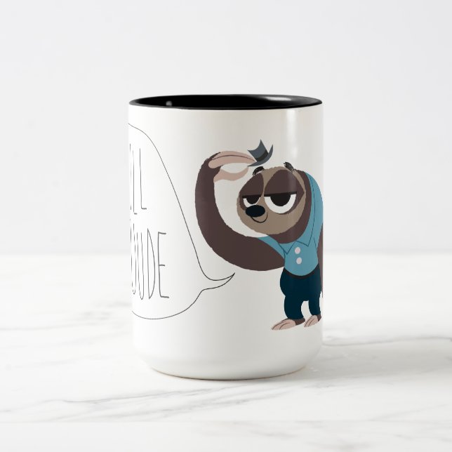 Tasse 2 Couleurs Zootopia | Flash - Chill Duuuude (Centre)