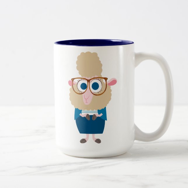 Tasse 2 Couleurs Zootopia | Maire adjoint Bellwether (Droit)