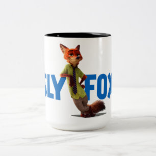 Tasse 2 Couleurs Zootopie  Nick Wilde - One Sly Fox