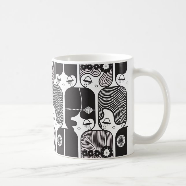tasse 2 de poupées de deco (Droite)