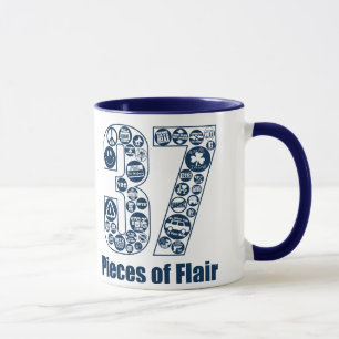 Tasse 37 morceaux de talent (lettrage foncé)