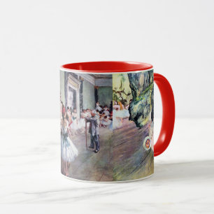 Tasse 3 Ballerines différentes par Edgar Degas