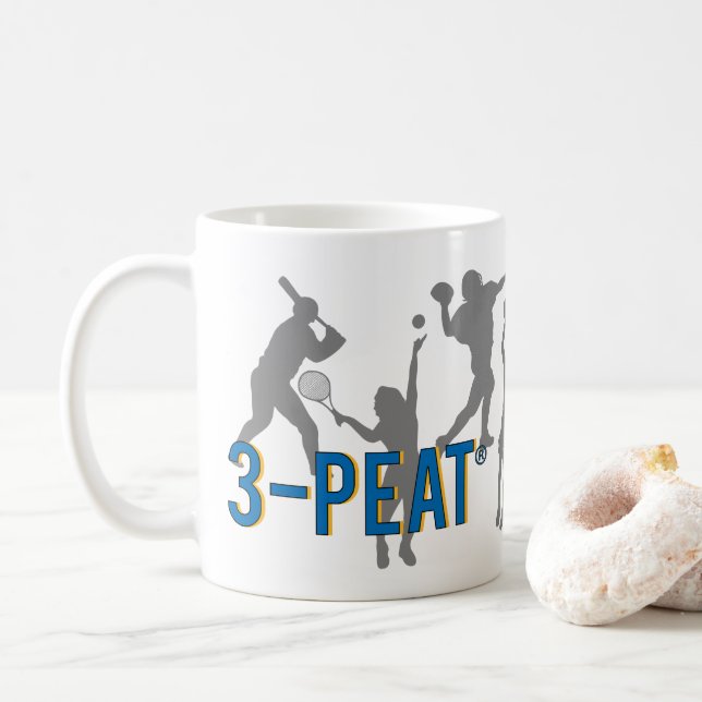 tasse 3-Peat (Avec donut)
