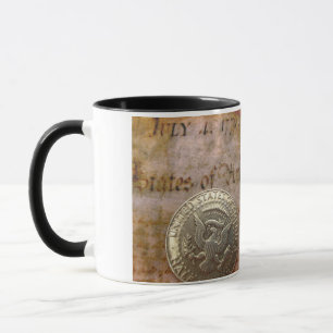 Tasse 4 juillet vintage