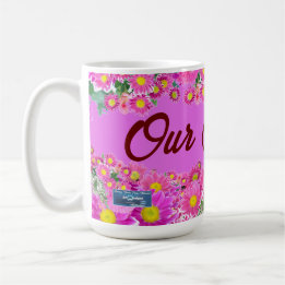 Tasse 4 (Mélange de fleurs roses) RFPMDesigns ©️20