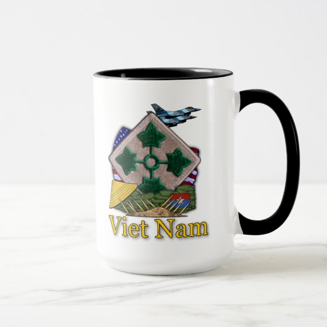 Tasse 4ème Vétérinaires du Vietnam de vétérans de (Droite)