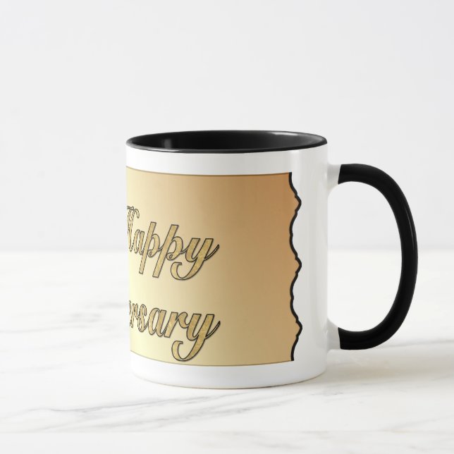 Tasse 50e anniversaire - Or (Droite)