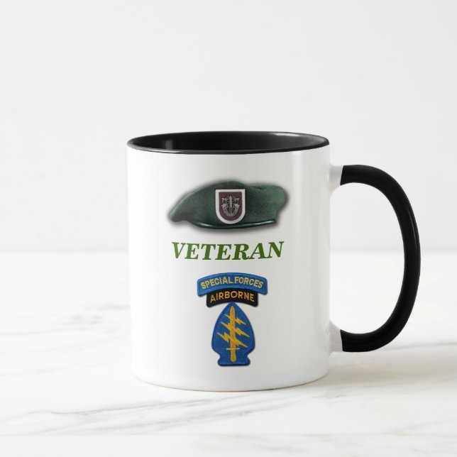 Tasse 5e Bataillon des Berets verts des Forces spéciales (Droite)