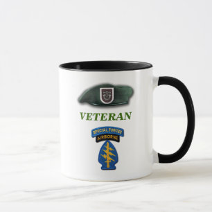 Tasse 5th Special Forces Green Berets vétérans vétérans 