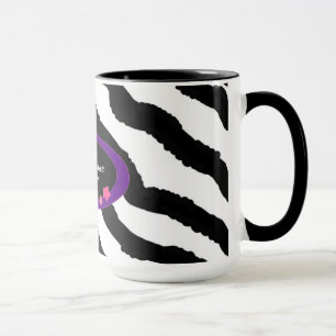 Tasse 60e anniversaire Zebra Fur Imprimer