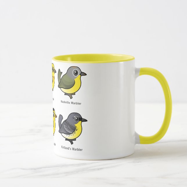 Tasse 6 fauvettes de Birdorable (Droite)