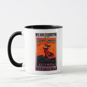 Tasse 6e Poster vintage international Aero Expo