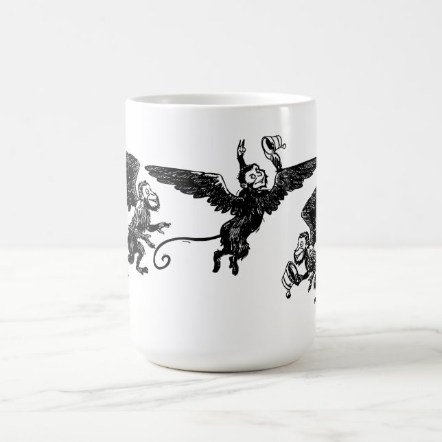 Tasse à ailes volante de magicien d'Oz de tasse de (Centre)