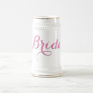 Tasse à bière pour la mariée, Cadeau pour l'enterr