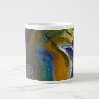 Tasse à boire abstraite 3 couleurs indécise